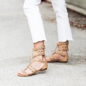 Vince Camuto Brown Gladiator Sandals